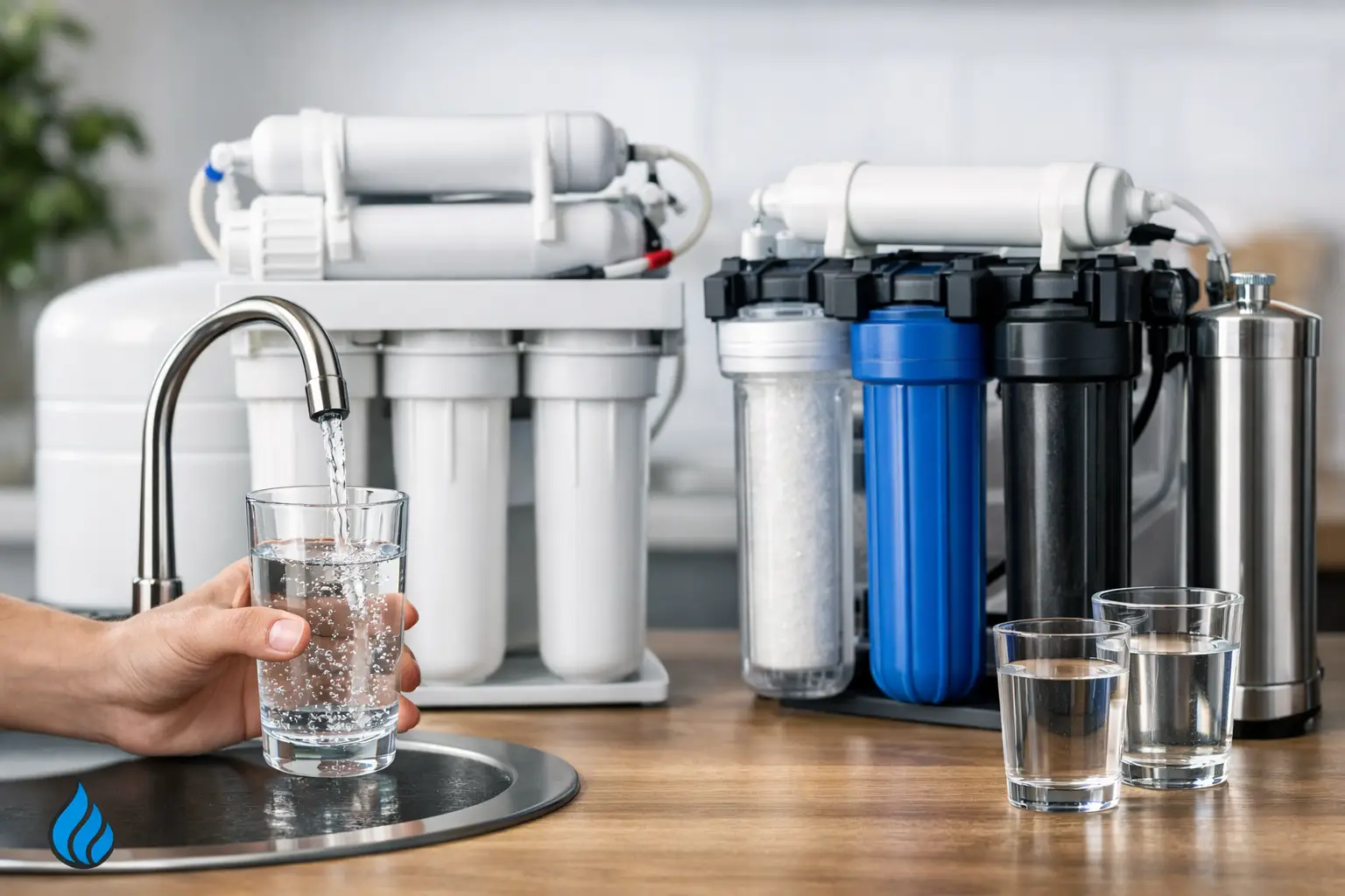 iron filter/problem water filter systems